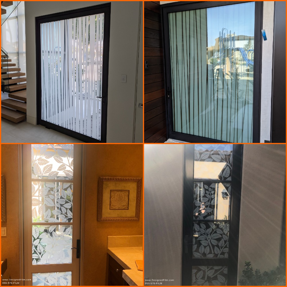 We Recently Completed Two Home Film Installations